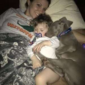 I LET OUR DOG SLEEP NEXT TO OUR TODDLER, AND NOW MY PARTNER WONT SPEAK TO ME