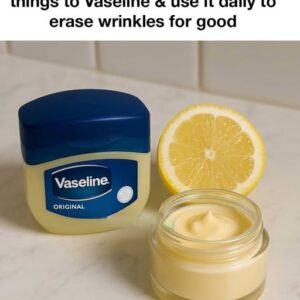 My nana swore by this: Mix 2 things to Vaseline & use it daily to erase wrinkles for good My nana swore by this: Mix 2 things to Vaseline & use it daily to erase wrinkles for good