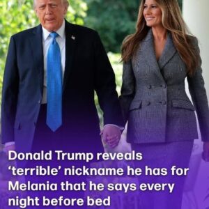 President opens up about his personal nickname for First Lady Melania President opens up about his personal nickname for First Lady Melania