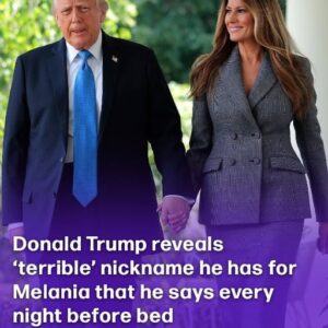 Donald Trump Shares the Unusual Nickname He Calls Melania Every Night Before Bed Donald Trump Shares the Unusual Nickname He Calls Melania Every Night Before Bed