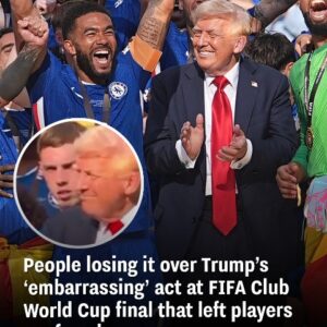 People are freaking out over Trump’s ‘awkward’ moment at the FIFA Club World Cup final that left players puzzled People are freaking out over Trump’s ‘awkward’ moment at the FIFA Club World Cup final that left players puzzled