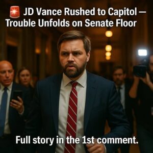 JD Vance Rushed to Capitol — Trouble Unfolds on Senate Floor JD Vance Rushed to Capitol — Trouble Unfolds on Senate Floor
