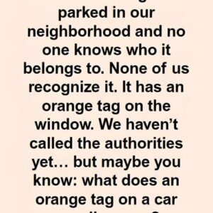 “Don’t Ignore That Orange Tag on Your Windshield” “Don’t Ignore That Orange Tag on Your Windshield”