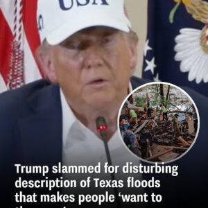 Disturbing comments from Trump about Texas floods spark outrage Disturbing comments from Trump about Texas floods spark outrage