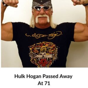 Hulk Hogan Passed Away At 71