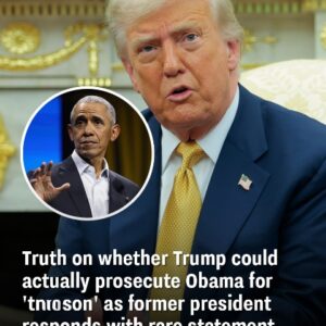 Could Trump actually take legal action against Obama?
