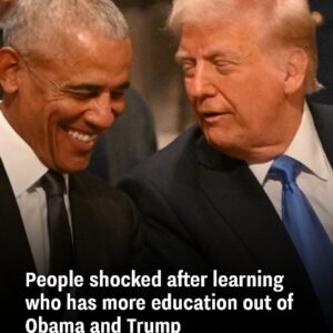 People are surprised to learn which between Obama and Trump has a higher level of education People are surprised to learn which between Obama and Trump has a higher level of education