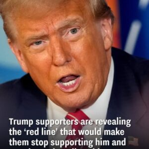 Trump supporters are revealing the ‘red line’ that would make them withdraw their support, and many find it unsettling