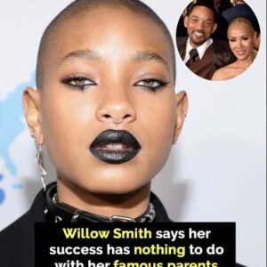According to Willow Smith, her accomplishments aren’t linked to her famous parents.