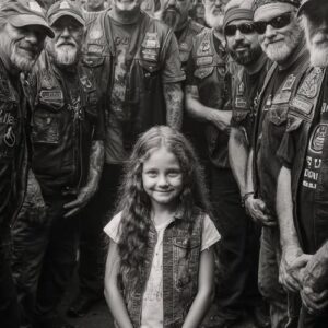Barefoot and Desperate, the Little Girl Trusted Bikers More Than Police to Save Her Dy.ing Mom