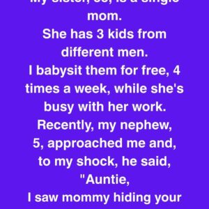 My Sister Swore She’d Changed—Until My Five-Year-Old Exposed Her Secret