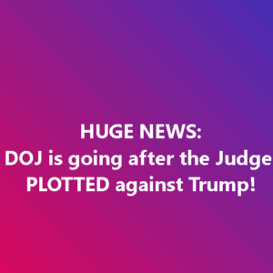 JUST IN: DOJ Takes Action Against Judge Boasberg For Plot Against Trump JUST IN: DOJ Takes Action Against Judge Boasberg For Plot Against Trump