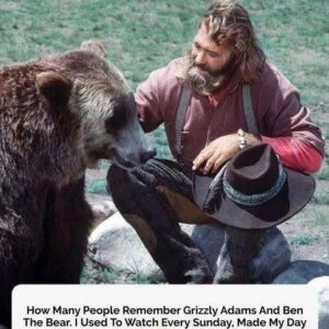 Dan Haggerty portrayed the character of Grizzly Adams.
