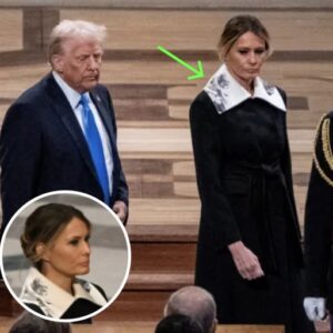 Small Detail in Melania’s Outfit at Carter Funeral Grabs Public’s Eye