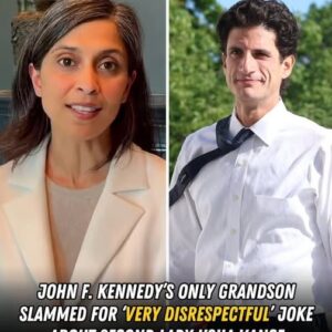 JFK’s grandson sparks criticism after making a joke about Second Lady Usha Vance