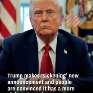 People are calling Trump’s new statement “disturbing,” with some suspecting hidden intentions People are calling Trump’s new statement “disturbing,” with some suspecting hidden intentions
