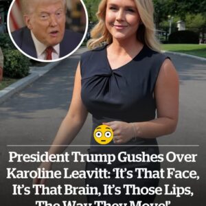 Trump Praises Press Secretary With Bizarre Comment About Her Lips