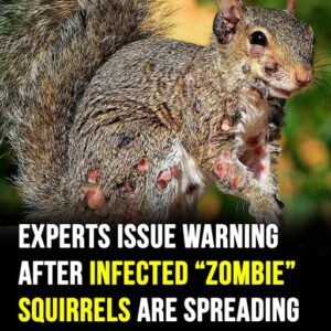 ‘Zom bie Squirrels’ with oozing flesh terrify ‘Zom bie Squirrels’ with oozing flesh terrify