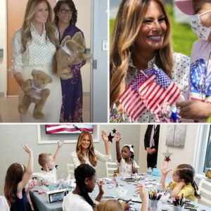 Melania Trump glows during surprise visit to children’s Hospital — Photos and Video