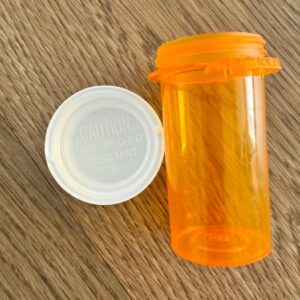 Lady had a bunch of empty old pill bottles. Instead of tossing them out, she came up with these brilliant ideas