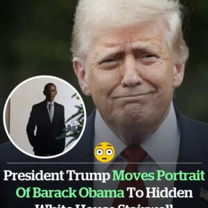 White House Tradition Broken As Obama Portrait Moved