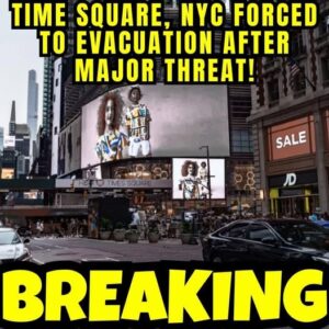 Times Square just turned into a ghost town after a bomb…See more