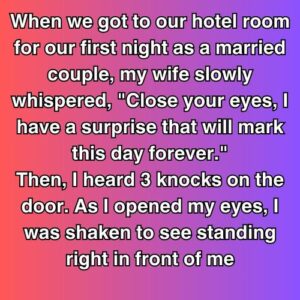 She Whispered It Would Mark Our Wedding Night Forever—Then Someone Knocked Three Times