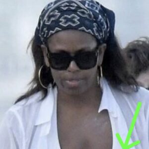 Michelle Obama sparks buzz with her casual weekend look, critics label it “inappropriate.”