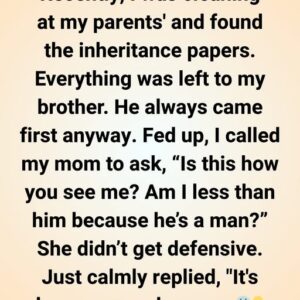 My Parents Excluded Me from Their Will — My Mom’s Reason Was Disgusting My Parents Excluded Me from Their Will — My Mom’s Reason Was Disgusting