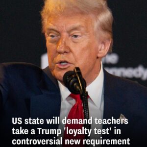 A US state will require teachers to pass a Trump “loyalty test” under a controversial new rule A US state will require teachers to pass a Trump “loyalty test” under a controversial new rule