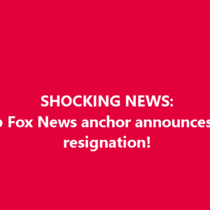 BREAKING: Veteran Fox News Anchor Announces Unexpected Exit from the Network.