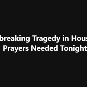 Houston Tragedy: Tanker Explosion Claims Driver’s Life