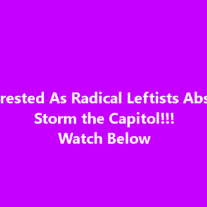 WATCH: Radical Leftists Storm the Capitol to Oppose and Delay the Big, Beautiful Bill WATCH: Radical Leftists Storm the Capitol to Oppose and Delay the Big, Beautiful Bill