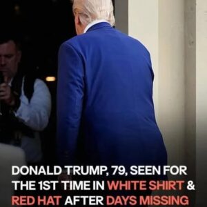 Donald Trump, 79, Seen for the First Time in White Shirt and Red Hat After Days of Absence From Public