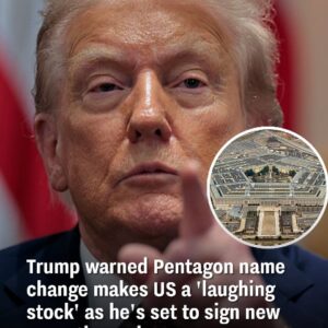 Trump Says Pentagon’s New Name Turns US Into a ‘Laughing Stock’ as He Prepares Executive Order Trump Says Pentagon’s New Name Turns US Into a ‘Laughing Stock’ as He Prepares Executive Order