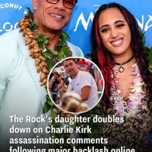 Dwayne Johnson’s Daughter Faces Criticism and Stands Firm on Charlie Kirk Comments Dwayne Johnson’s Daughter Faces Criticism and Stands Firm on Charlie Kirk Comments