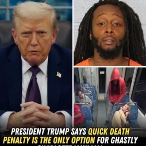 “Death penalty is the only option”: Trump demands execution for Charlotte train killer