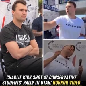 Charlie Kirk sho.t in the neck during Utah