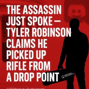 The Assassin Just Spoke—Tyler Robinson Claims The Assassin Just Spoke—Tyler Robinson Claims