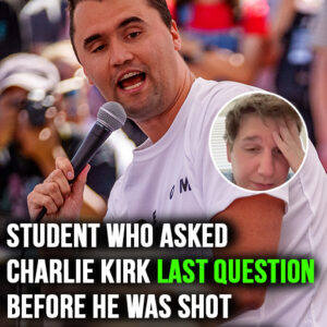 Student who asked Charlie Kirk final question before shooting breaks silence Student who asked Charlie Kirk final question before shooting breaks silence
