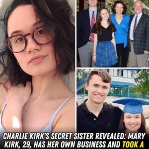 Charlie Kirk’s secret sister revealed: Mary Kirk, 29, took a very different path