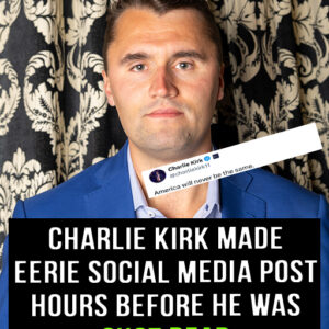 Charlie Kirk made eerie social media post hours before he was shot dead