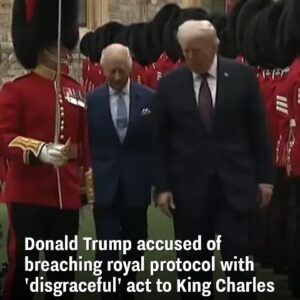 Donald Trump faces allegations of violating royal protocol with a ‘disgraceful’ gesture Donald Trump faces allegations of violating royal protocol with a ‘disgraceful’ gesture