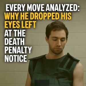 Every Move Analyzed: Why He Dropped His Eyes Left at the Death Penalty Notice