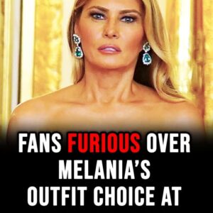 Melania Trump fans furious over outfit choice at state banquet Melania Trump fans furious over outfit choice at state banquet