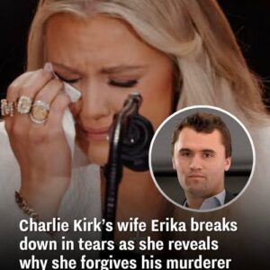 Erika Kirk Breaks Down While Explaining Why She Forgives Her Husband’s Killer Erika Kirk Breaks Down While Explaining Why She Forgives Her Husband’s Killer