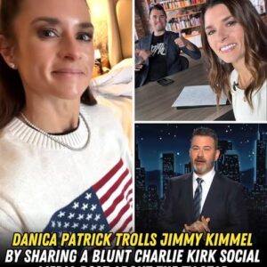 Danica Patrick trolls Jimmy Kimmel with Charlie Kirk’s brutal old tweet after suspension