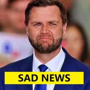 JD Vance with tears in their eyes make the sad announcement… JD Vance with tears in their eyes make the sad announcement…