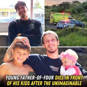 Young father ki**ed in front of his children after sand dune collapses