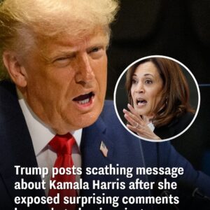 Trump lashes out at Kamala Harris after she revealed surprising private remarks he made to her
